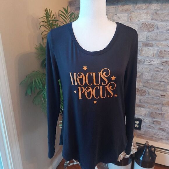 Spooky night size S/P shirt women's Hocus Pocus - Picture 1 of 10